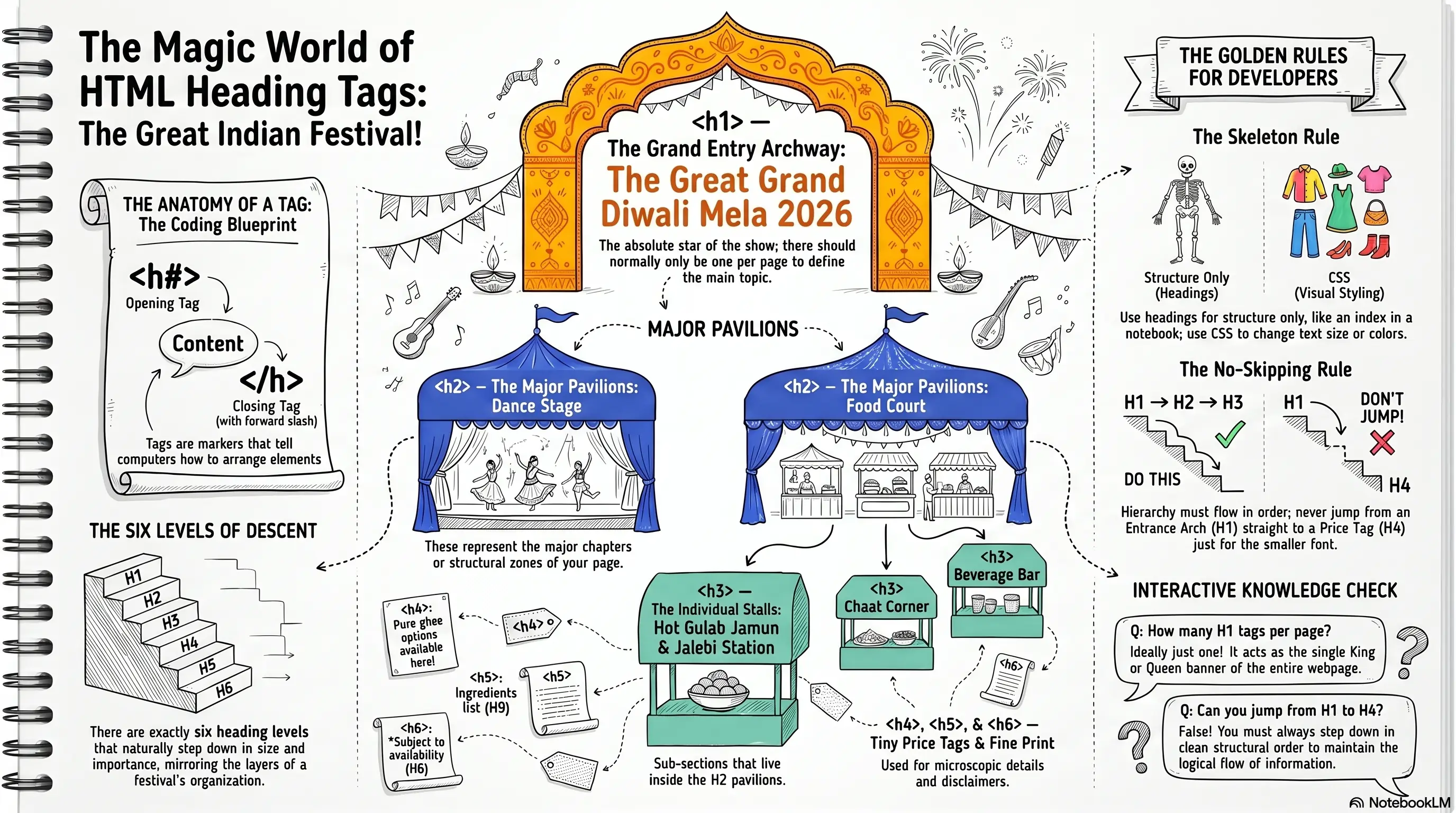 HTML Heading Tags Festival Guide